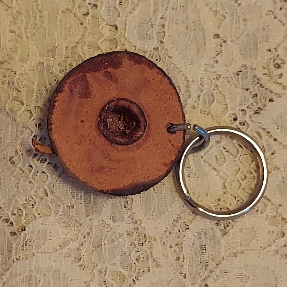 Cute Mexico Souvenir Keychain Leather Sombrero Hat - Picture 2 of 7